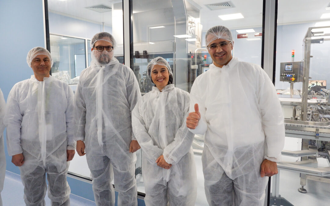 L’assessore regionale Guidesi in visita allo stabilimento produttivo di Grünenthal di Origgio