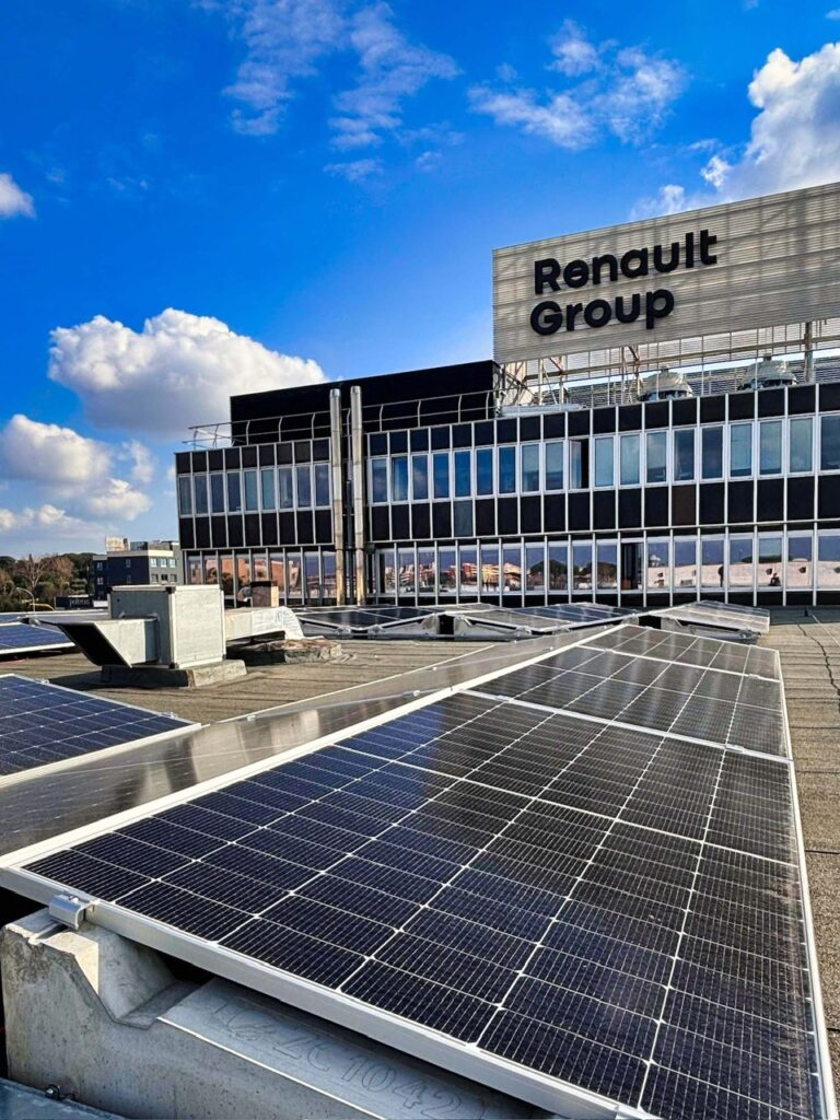 fotovoltaico in Renault Group