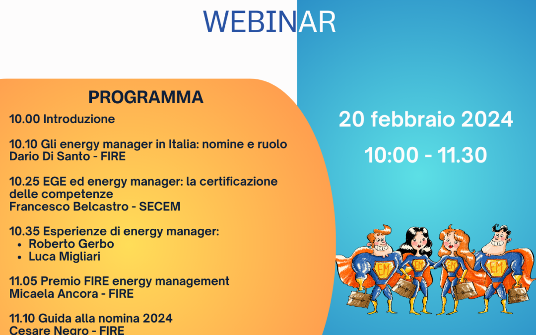 Energy management in azienda: opportunità, competenze e benefici