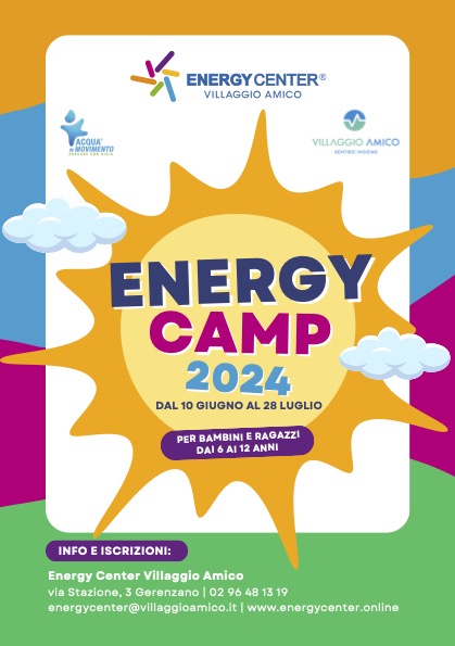 Al via la terza edizione dell’Energy Camp di Villaggio Amico. Emozione e inclusione le parole d’ordine.