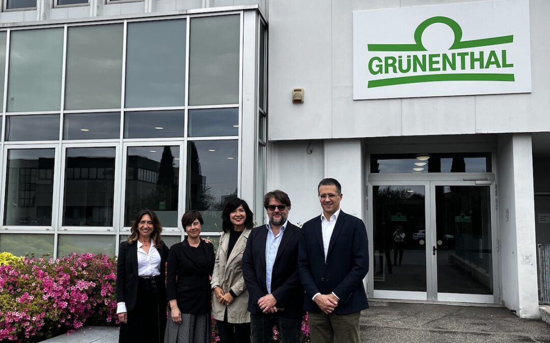 I Presidenti Osnato e Baffi in visita presso lo stabilimento Grünenthal a Origgio (VA)