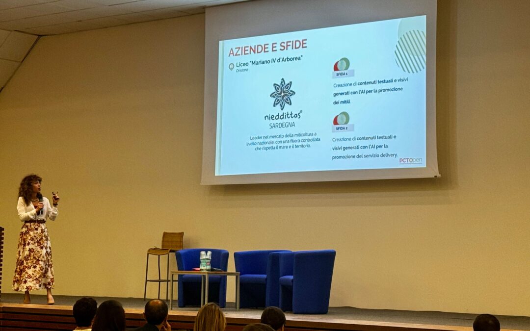 Dalla tradizione al futuro con l’AI, Nieddittas all’evento finale PCTOpen