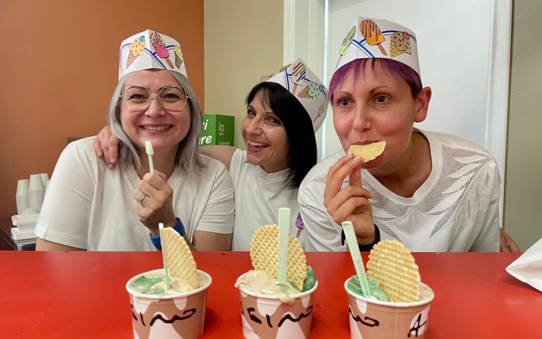 Nasce il gelato “Villaggio Amico”: un omaggio speciale creato dalla gelateria Ambrogino di Saronno