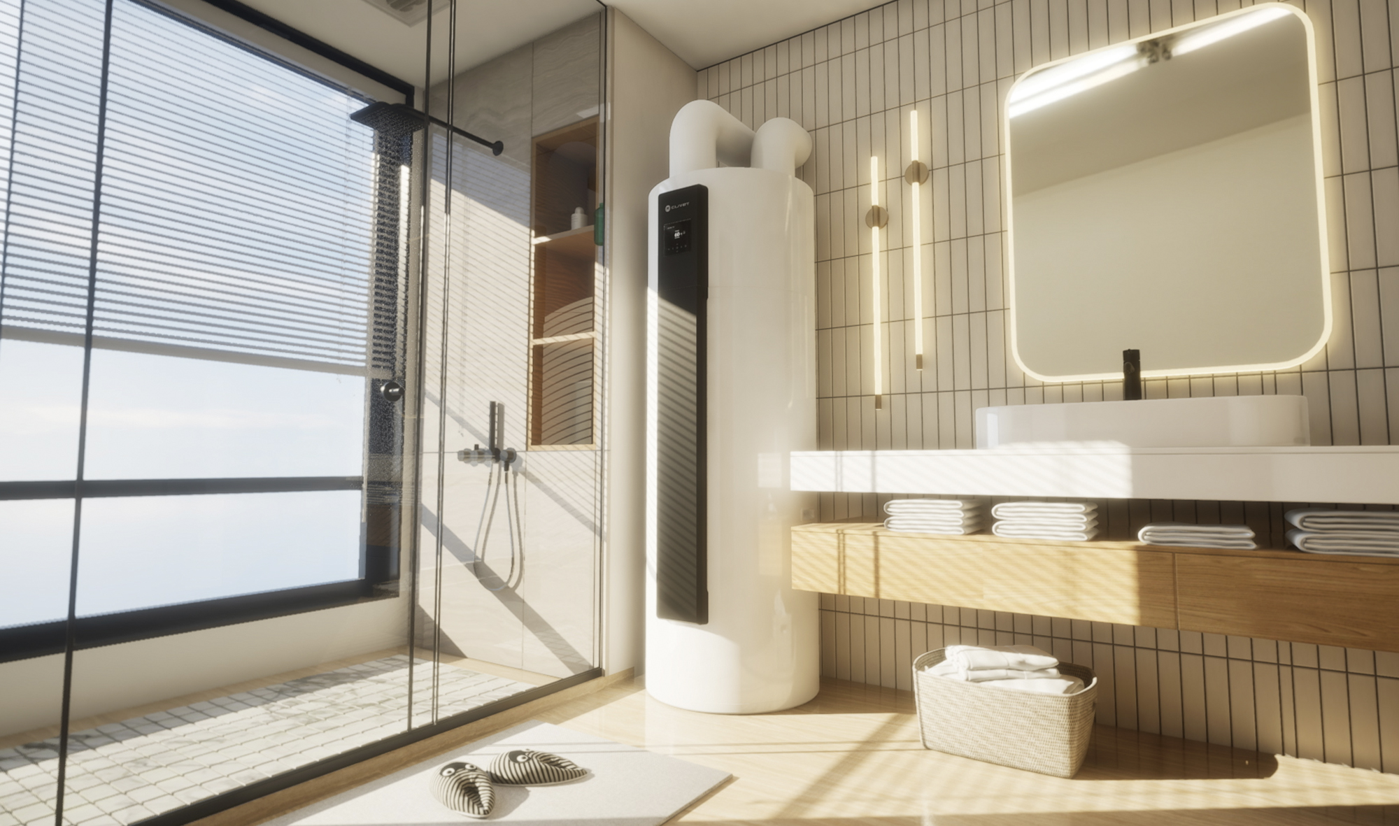 Clivet presenta AQUA F: l’acqua calda sanitaria si fa intelligente