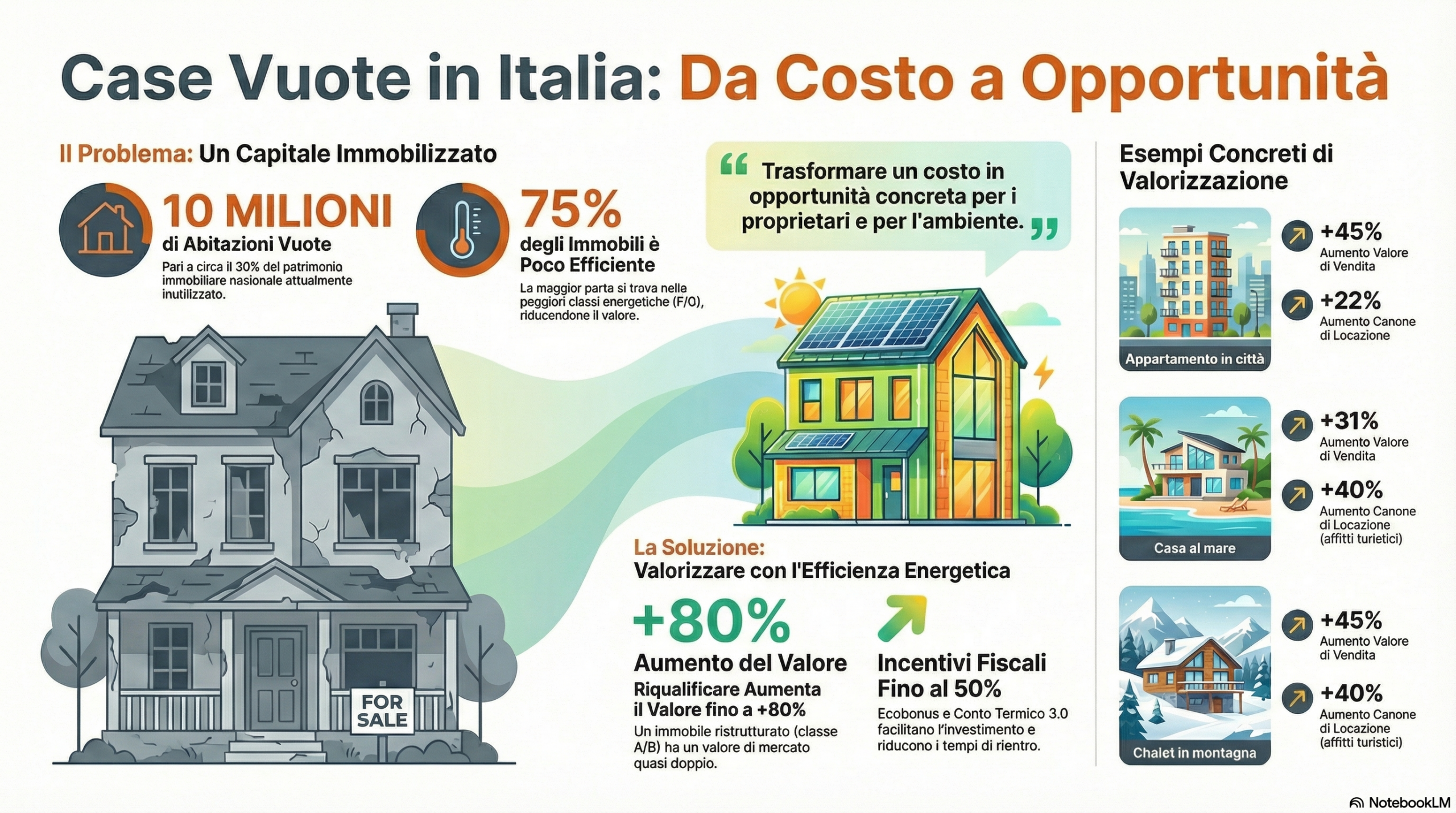 Italia, 10 milioni di case vuote: l’opportunità nascosta che vale miliardi