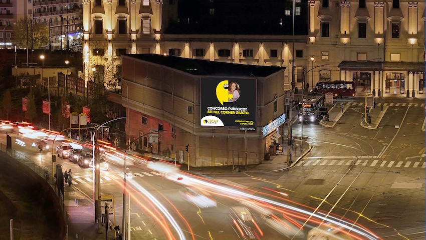 ‘Sei nel Corner giusto’: parte la campagna OOH di TeachCorner con Urban Vision a Roma e Milano