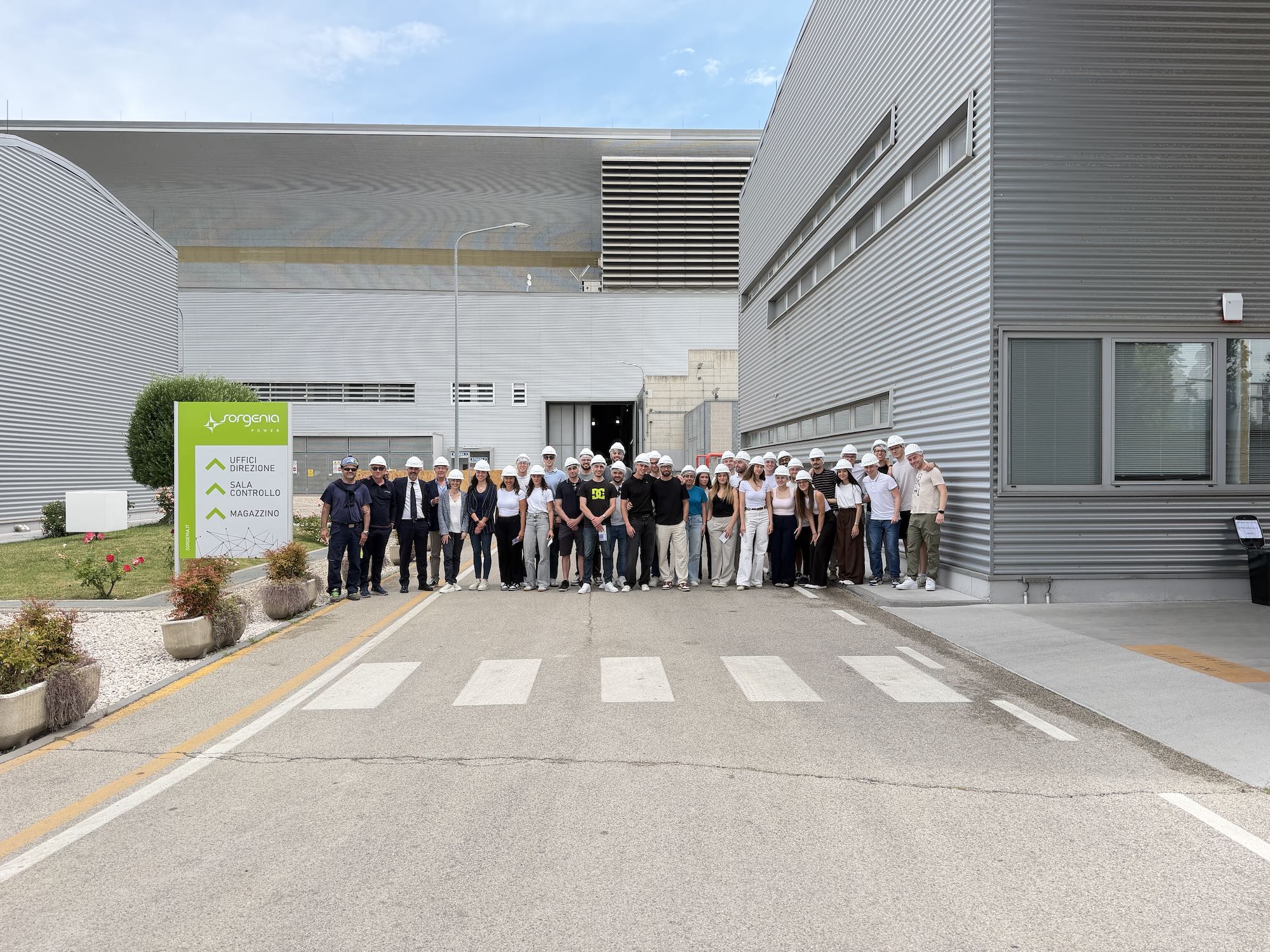 Sorgenia: le Università Vanvitelli e Tor Vergata in visita nell’innovativa energy multifactory di Termoli